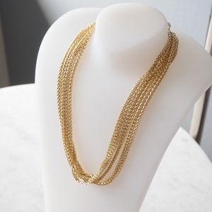 Elizabeth & James snake chain necklaces